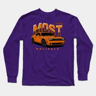 The orange challenger Long Sleeve T-Shirt